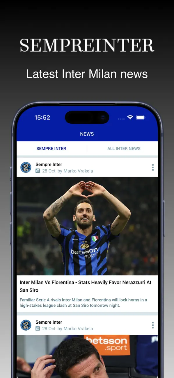 Screenshot #1 pour Sempre Inter