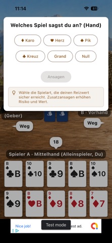 Skat - solides Spiel screenshot 4
