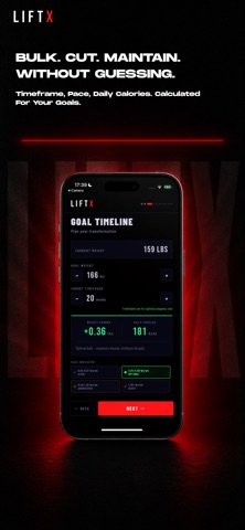 Lift X - Gym & Workout Tracker screenshot