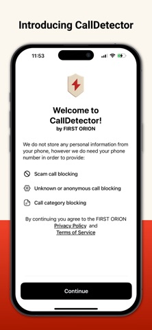 CallDetector Screenshot 1 of 6