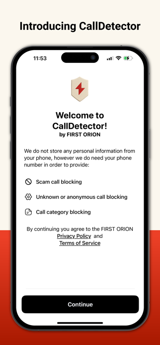 CallDetector Screenshot 1 of 6