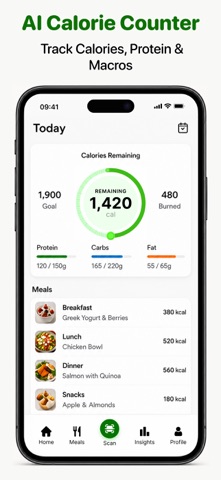 Calorie Tracker · Cal AI Care iPhone screenshot