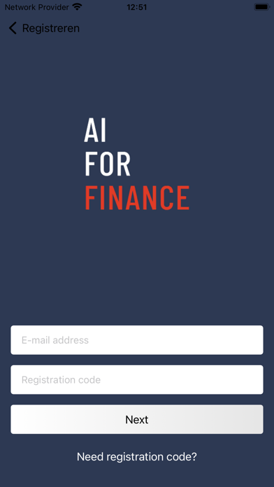 AI For Finance Screenshot