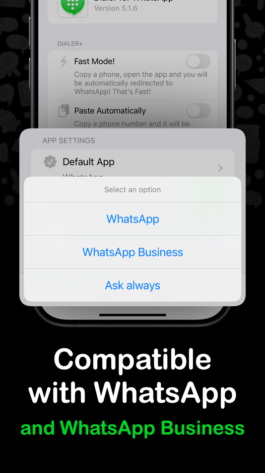 #3. Dialer for WhatsApp - Click (iOS) 由: Juan Cazalla Estrella