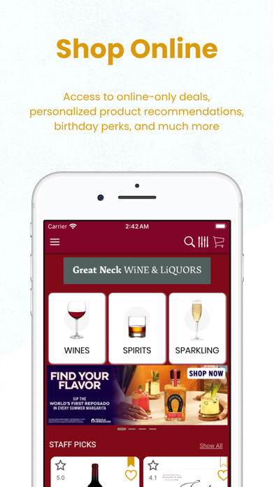 Great Neck Wine & Liquors Screenshot