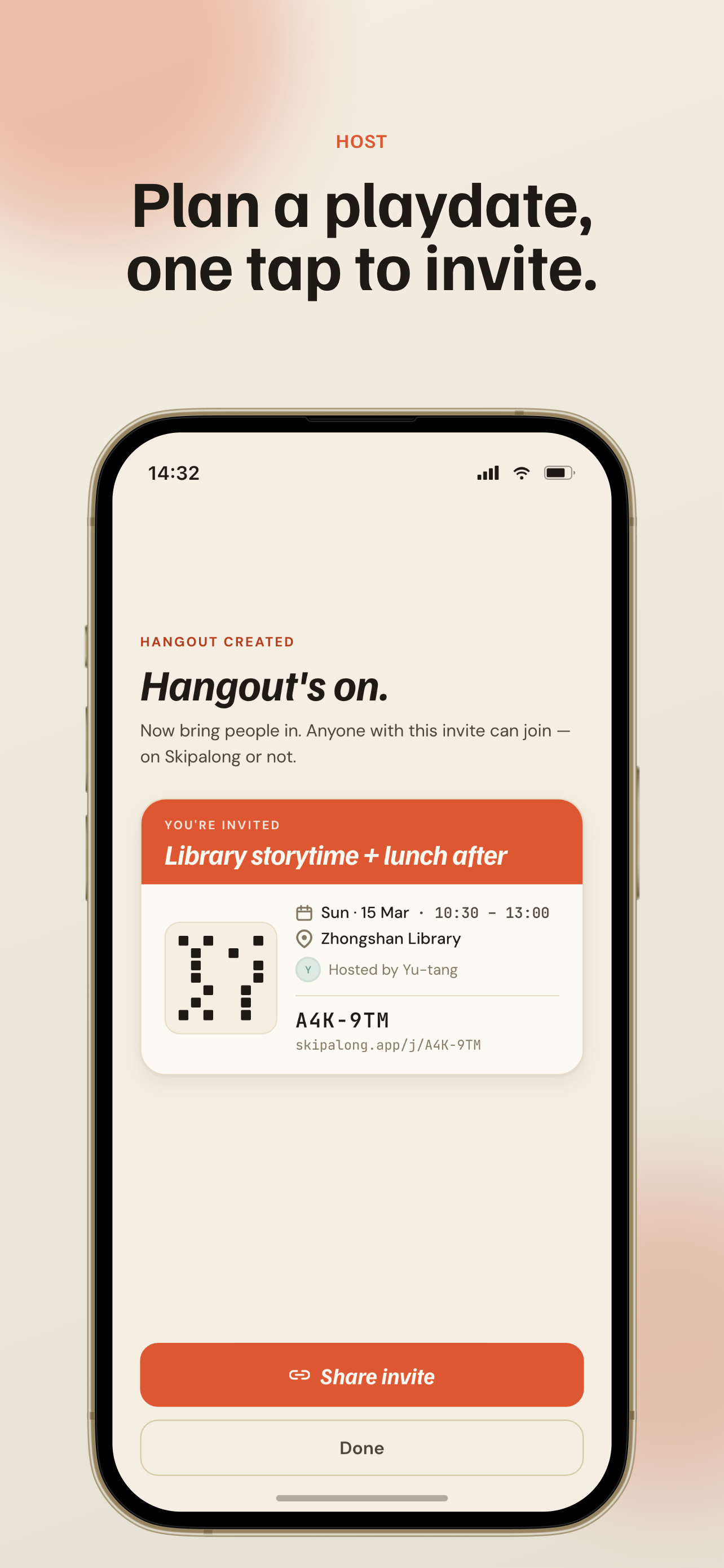 Skipalong: Parent Meetups screenshot 5