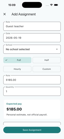 SubPay Log Screenshot 4 of 5