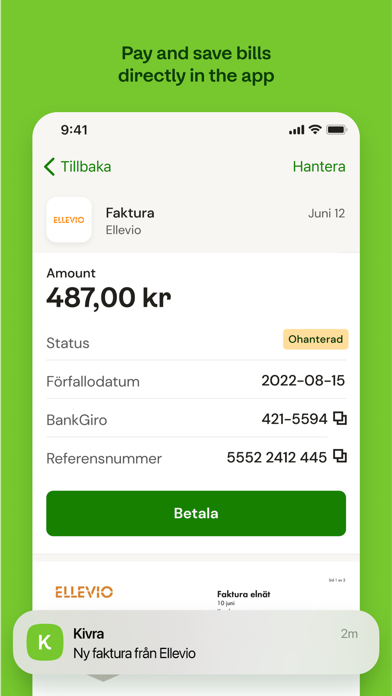 Kivra Screenshot 4 - AppWisp.com Kivra Screenshot 4 - AppWisp.com