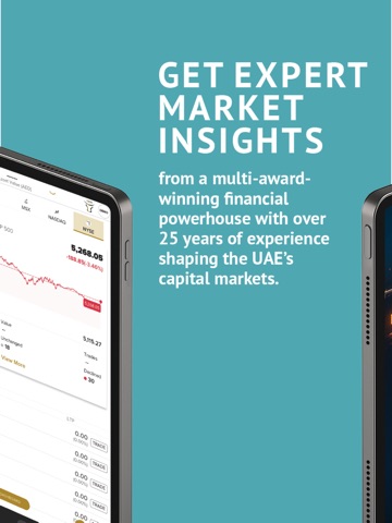 AlRamz Invest in US-UAE Shares iPad screenshot