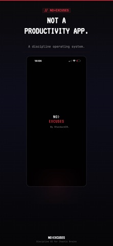 NO>EXCUSES screenshot