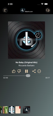 rBeatz Radio app screenshot 2