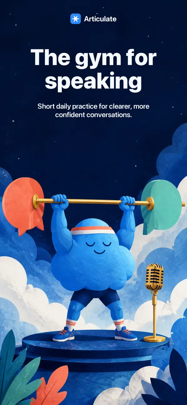 Screenshot #1 pour Articulate: speak smarter.