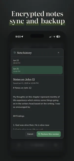Grafted Bible screenshot 4