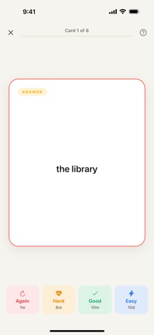 Flashy — Simple flashcards Screenshot 1 of 7