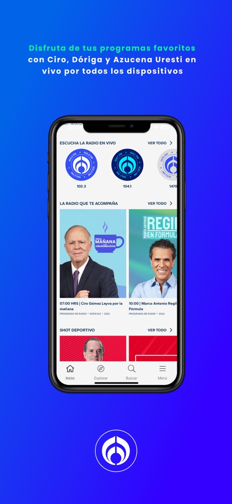 Grupo Fórmula - grupo-formula-app-interface