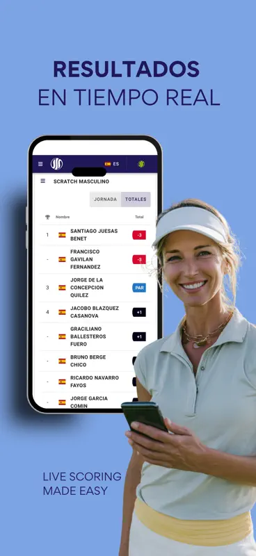 Golf Directo: Live Scoring screenshot 4 of 8