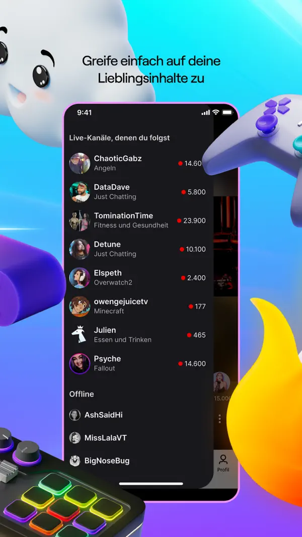 Twitch: Live Game Streaming Screenshot 2