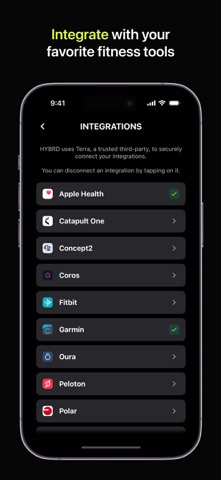 HYBRD: Get Stronger & Faster iPhone screenshot
