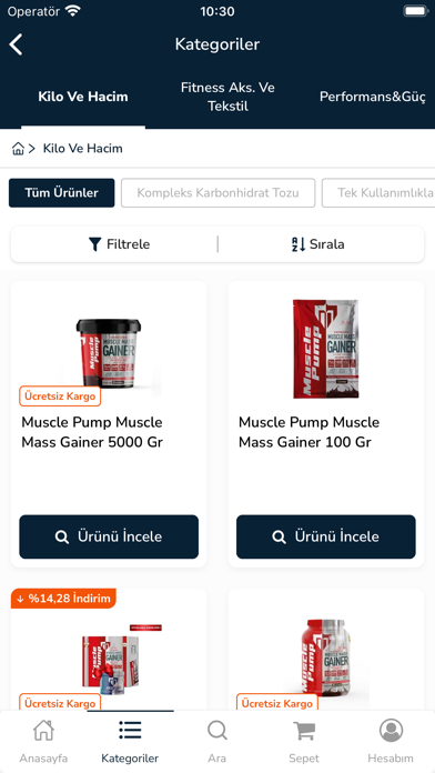 MusclePump Screenshot