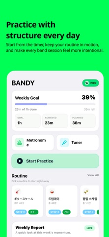 BANDY - Music Practice Tracker Screenshot 5 of 5