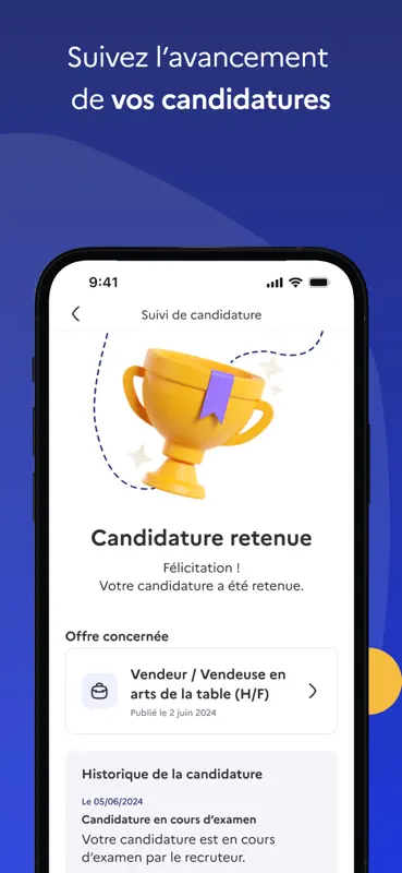 Parcours Emploi France Travail screenshot 4 of 5