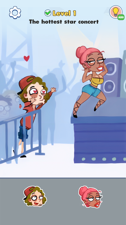 #1. Role Swap: Tricky Puzzle (iOS) By: Doanh Hoang