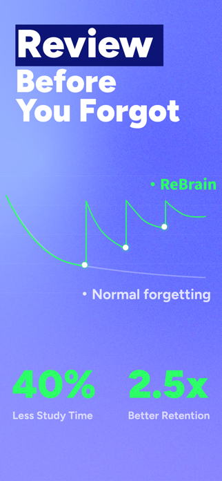 ReBrain: Flashcards app Screenshot 2 of 6
