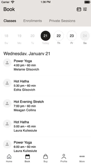 HŌM HOT YOGA screenshot 2