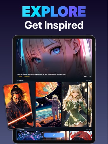 AI Anime Video Maker - GenAni iPad screenshot