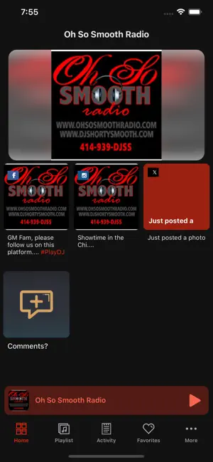 Oh So Smooth Radio screenshot 1
