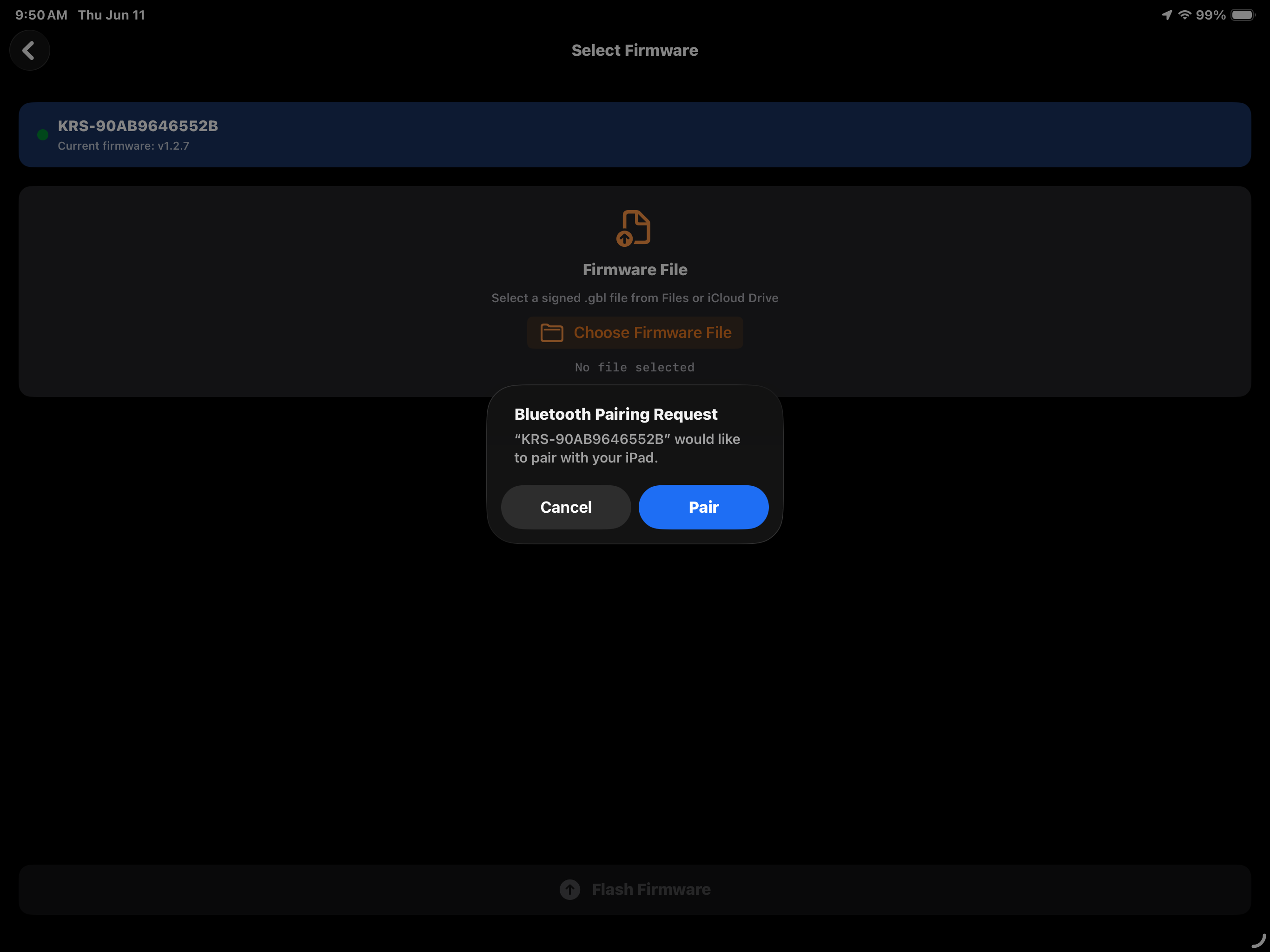 KRS Firmware Update screenshot 9