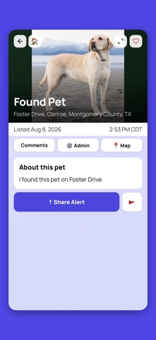 MyLocalPaws iPhone screenshot