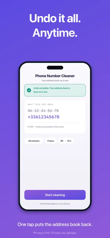 Phone Number Cleaner screenshot 6 of 6