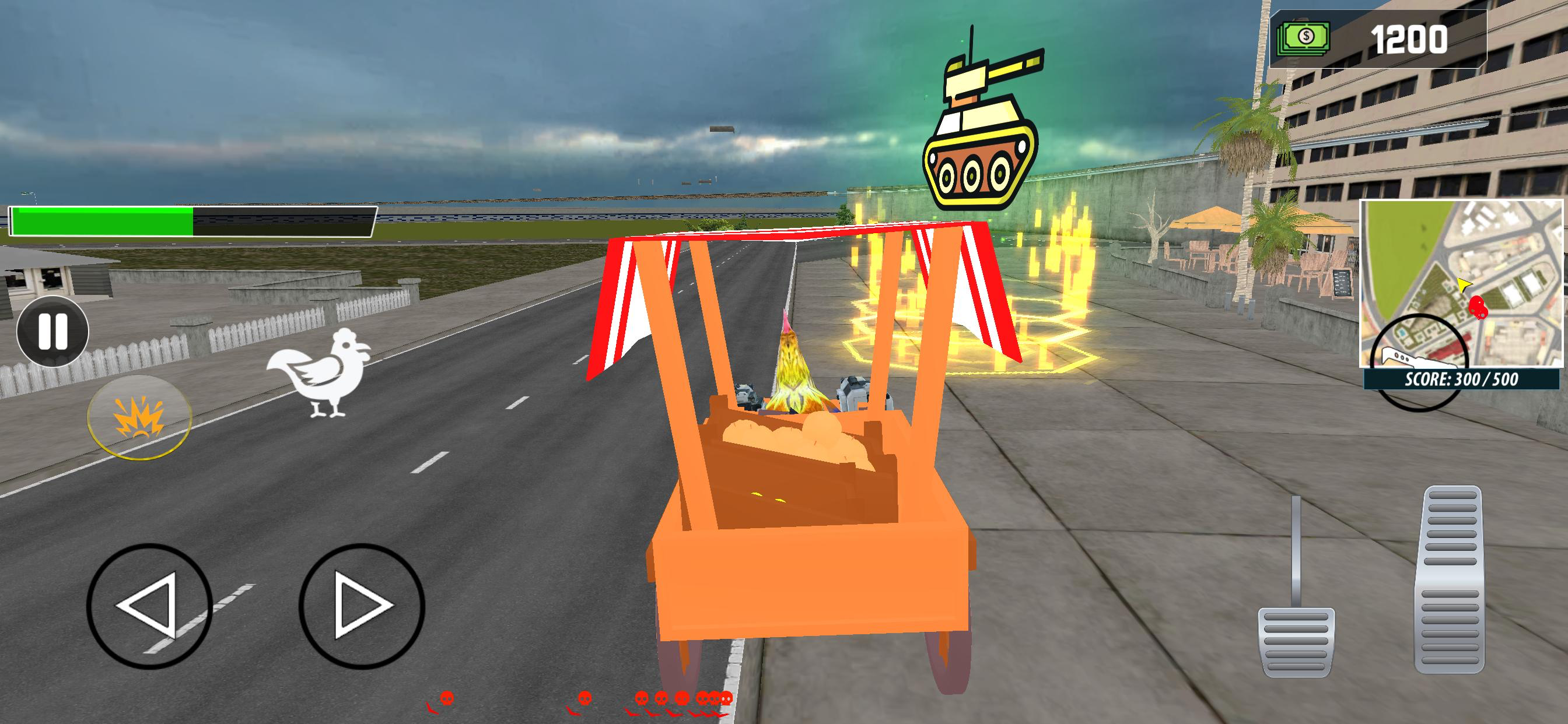Rooster Robot Fight Game screenshot 4