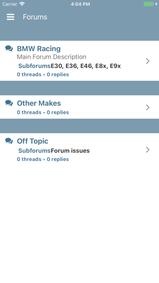 Racing forum (iOS) 由: Race.it Racing forum (iOS) 由: Race.it