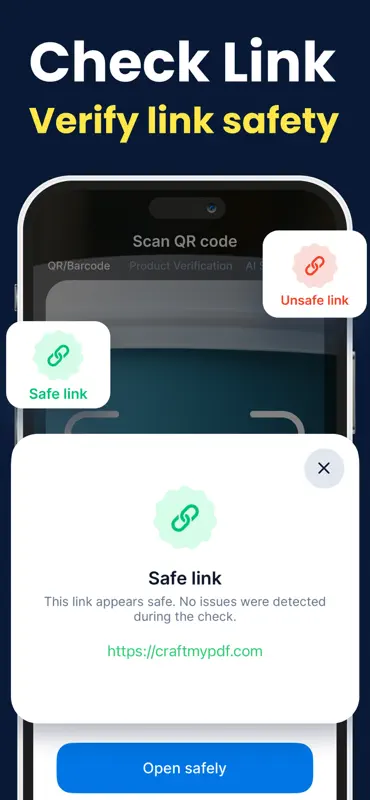 Scanner QR Code – Lecteur QR screenshot 7 of 8