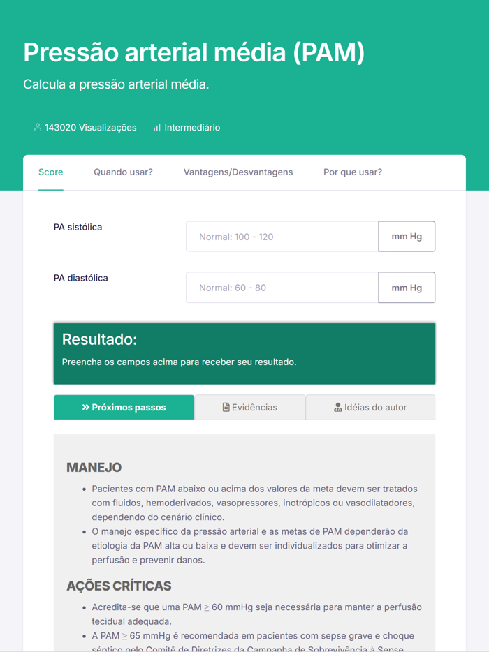 Calculadoras Médicas