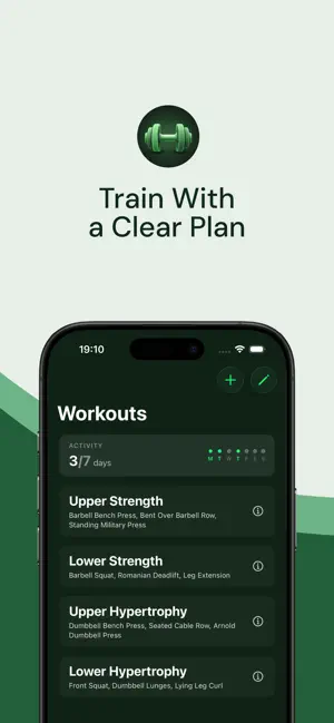 Ripd: Gym Workout Tracker screenshot 1