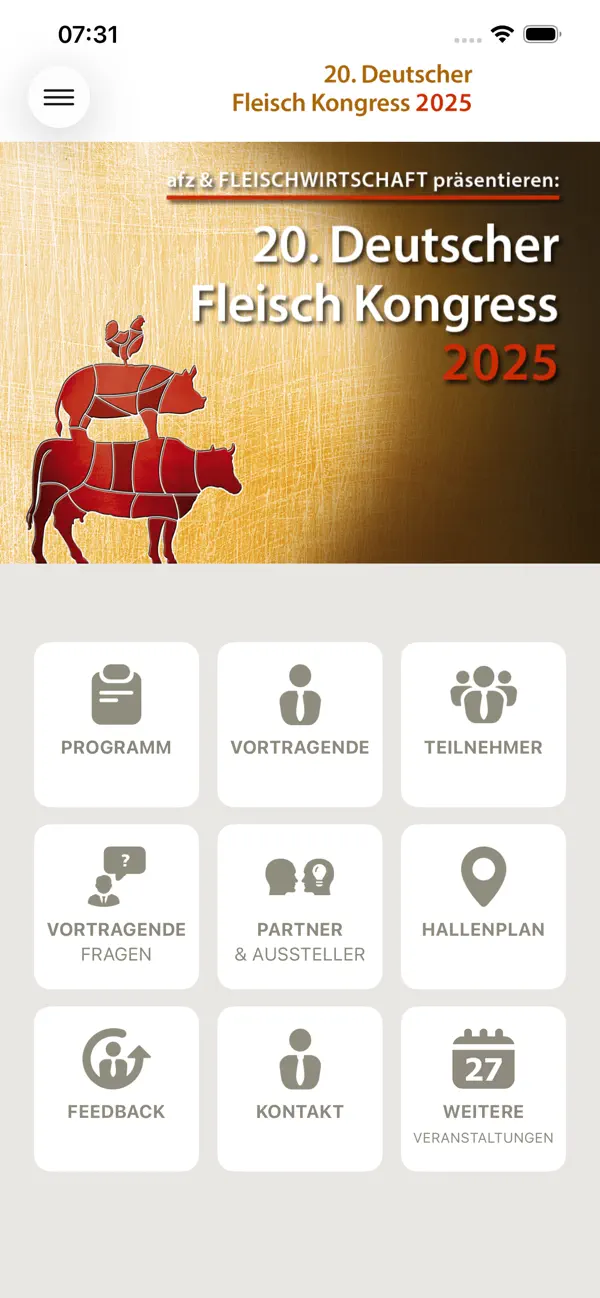 Screenshot #1 pour Deutscher Fleisch Kongress