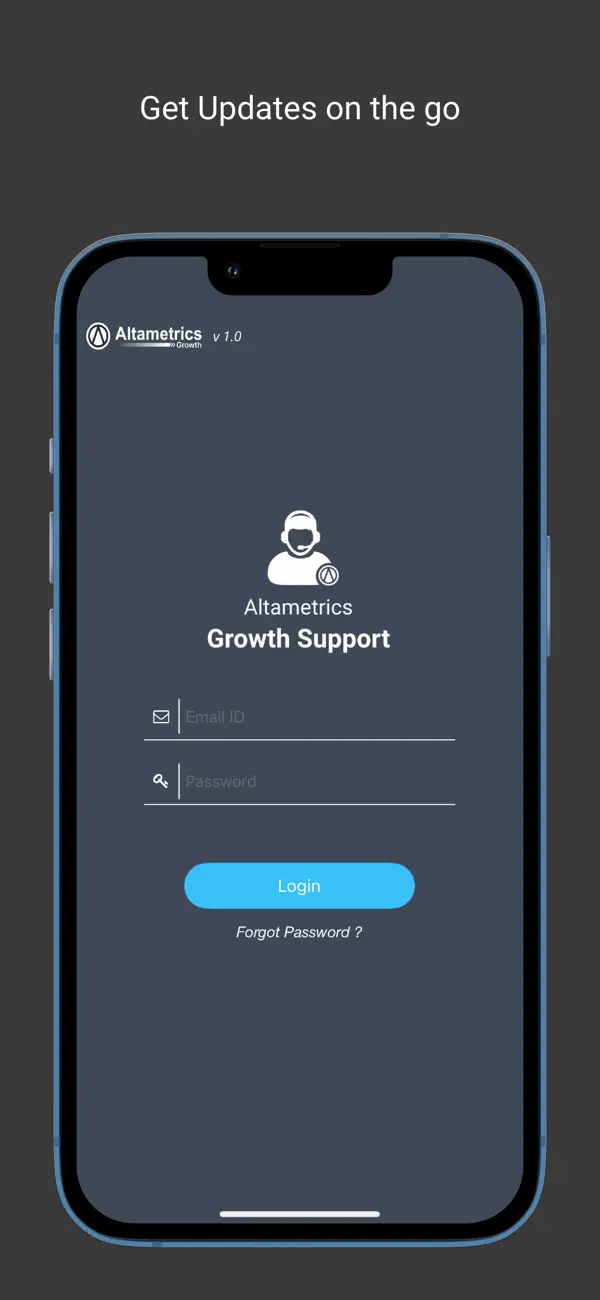 Screenshot #1 pour Altametrics Growth Support