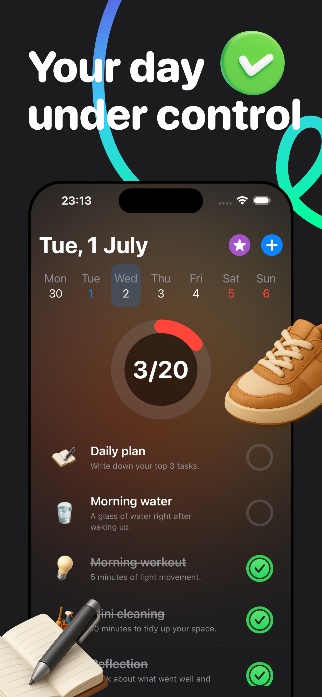 Hibu: Daily Routine Coach screenshot 2