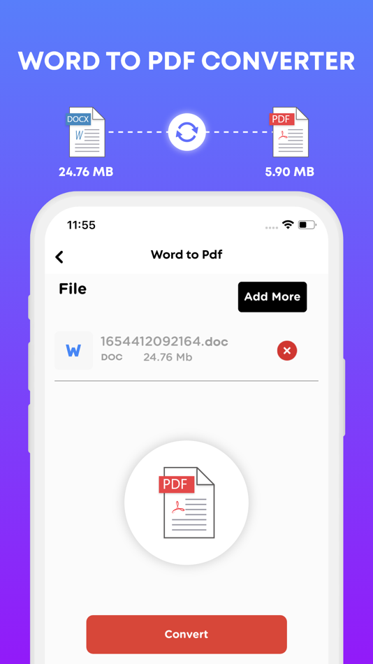 #3. Word to Pdf Converter - Reader (iOS) Podle: CONTENT ARCADE DUBAI LTD FZE