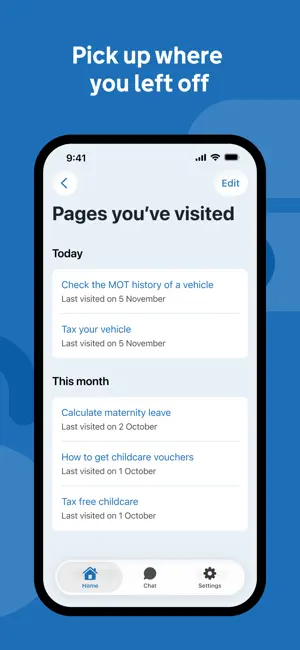GOV.UK iPhone screenshot 5