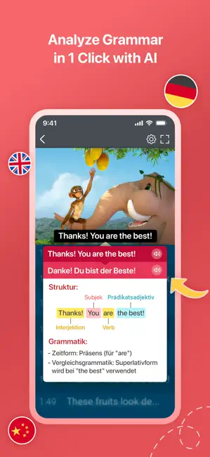 BiliTube: Duo Subs for YouTube iPhone screenshot 4