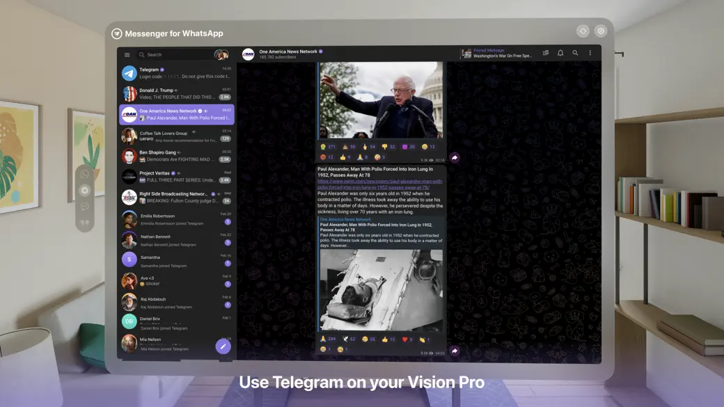 Messenger Web screenshot 2