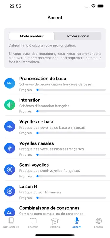 Français: dictionnaire examens screenshot 6 of 7