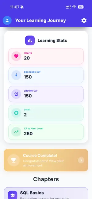 SQL Hero - iOS screenshot 4