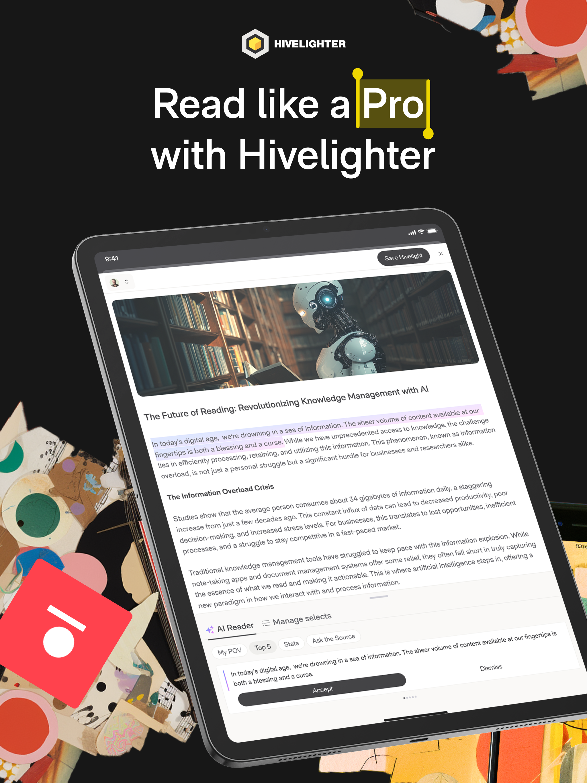 hivelighter: highlight & learn