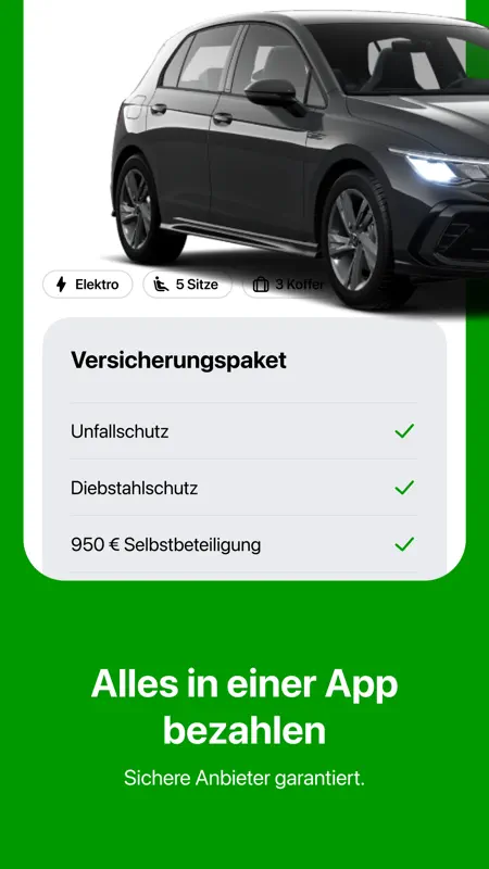 Europcar: Mieten & Carsharing screenshot 5 of 6