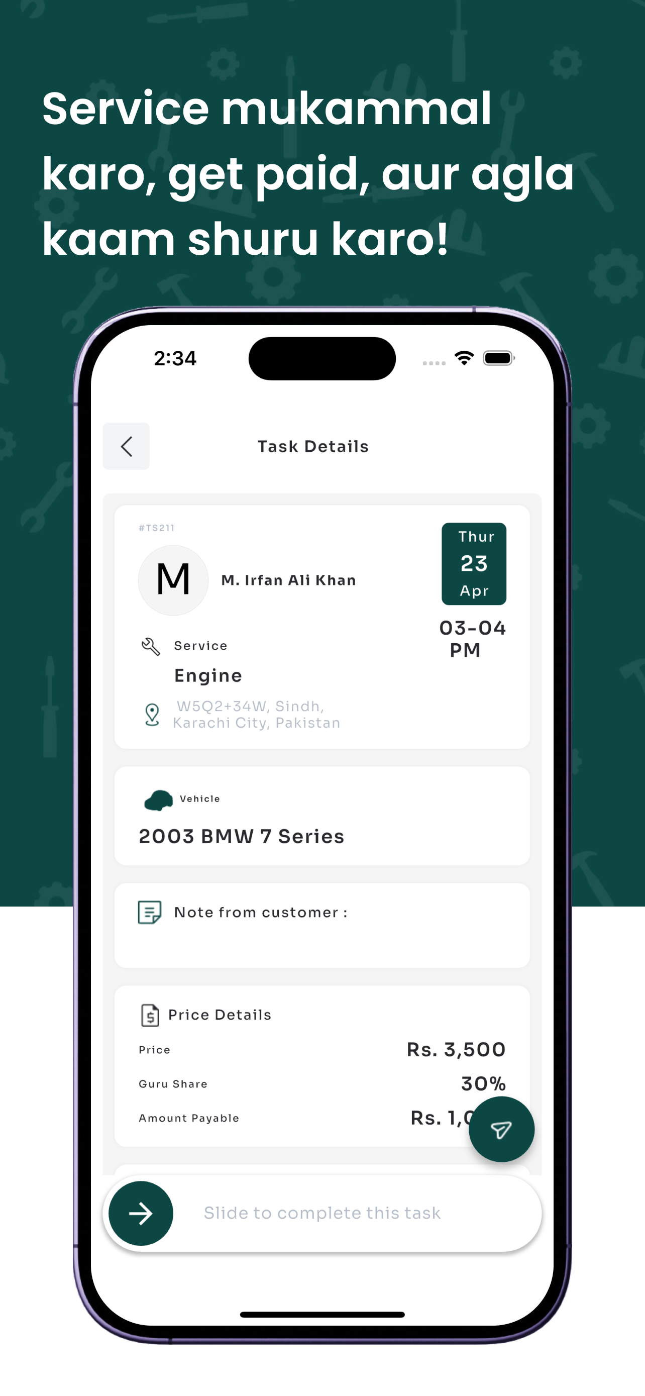 Repair Guru Vendor App